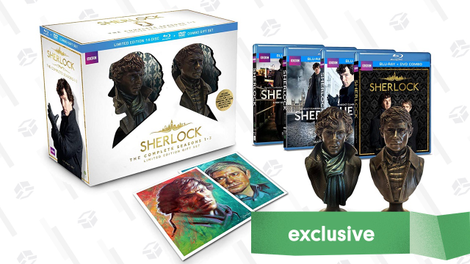 Sherlock Seasons 1-3 DVD/Blu-ray Gift Set | $43 | Daily Steals | Promo code KJSHERL7